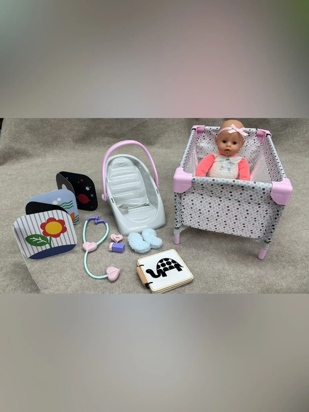 Baby Born Get Well Interactive Doll with Accessories